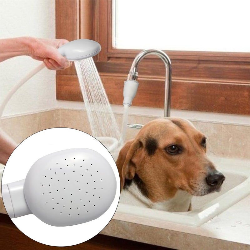 U-BCOO Sink Spray Rubber Hose Portable Shampoo Sprayer (1M hose) - Image 3